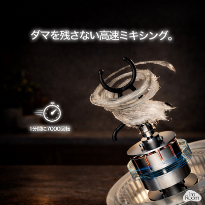 IroMix™ | ワンタッチで、なめらか。
